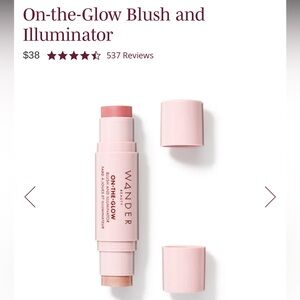 Wander beauty on-the-go blush and illuminator